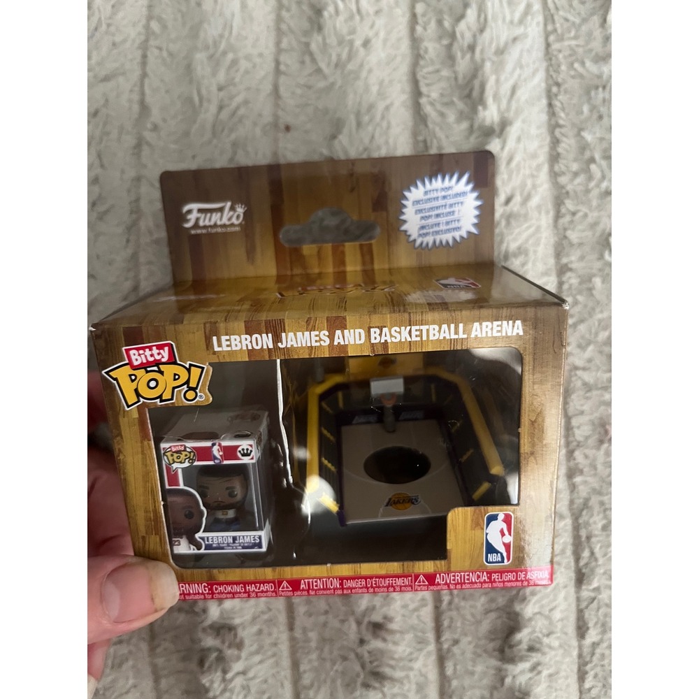 Funko Bitty Pop Town NBA LeBron James Los Angeles Lakers Basketball Arena 93639